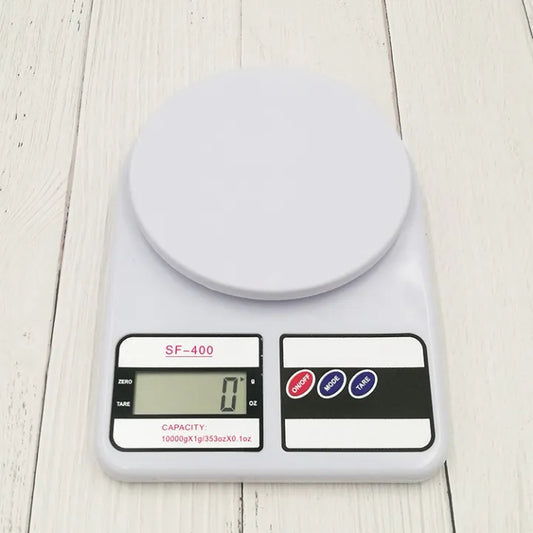 SF-400 Digital Kitchen Scale – 10KG High-Precision LCD Food Weighing Scale