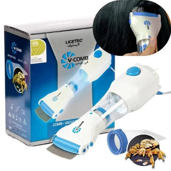 V-Comb Electronic Lice Removal Comb – Safe & Chemical-Free