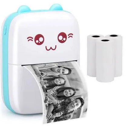 🖨️ Pocket Inkless Mini Printer – Portable Bluetooth Thermal Printer